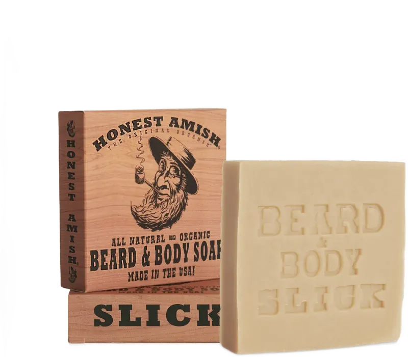 Honest Amish Beard Soap Slick