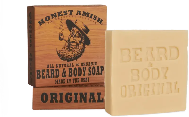 Honest Amish Beard Soap Original